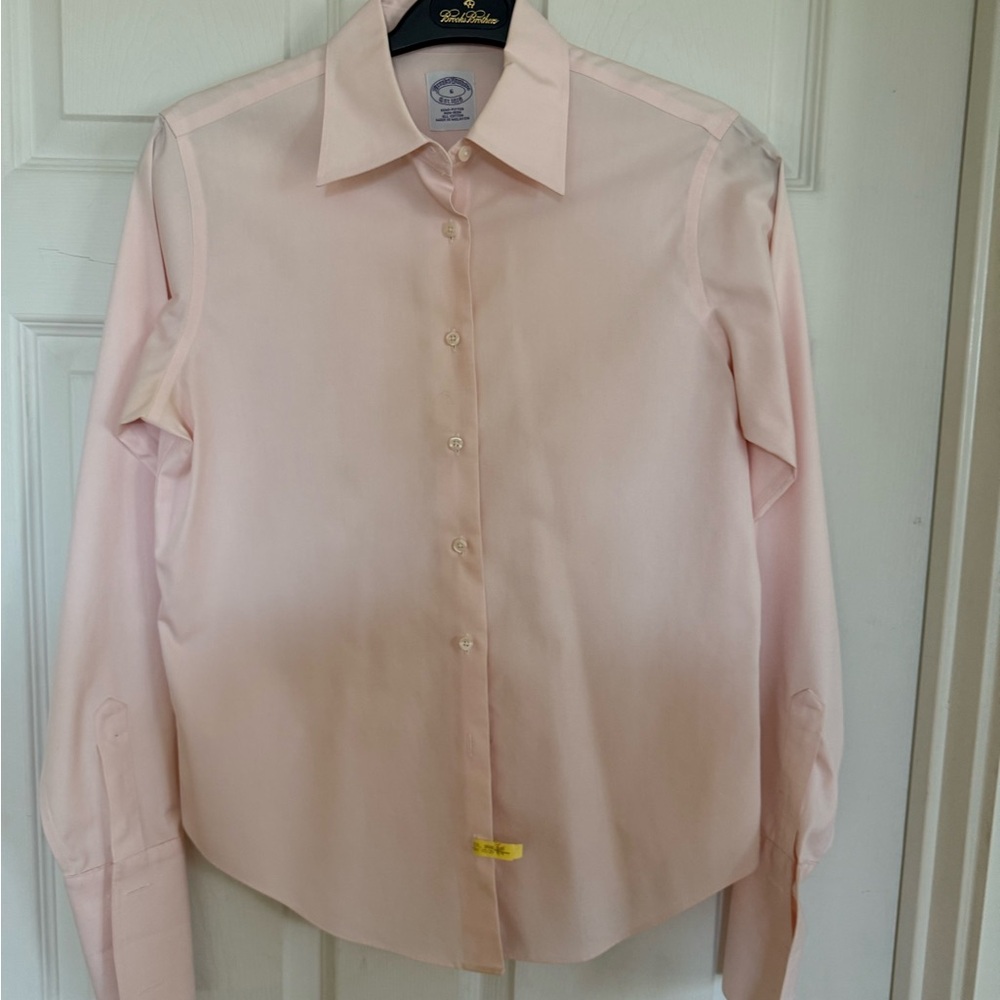 Brooks Brothers Pink Long Sleeve Button-Up Shirt